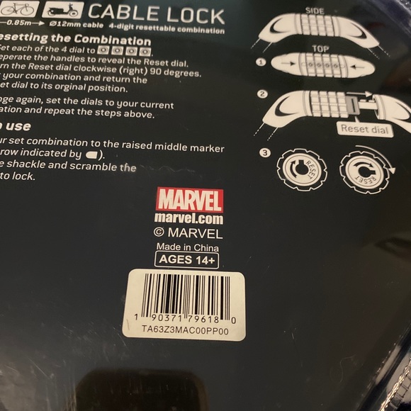 Marvel Iron Man compact lock - Picture 2 of 2